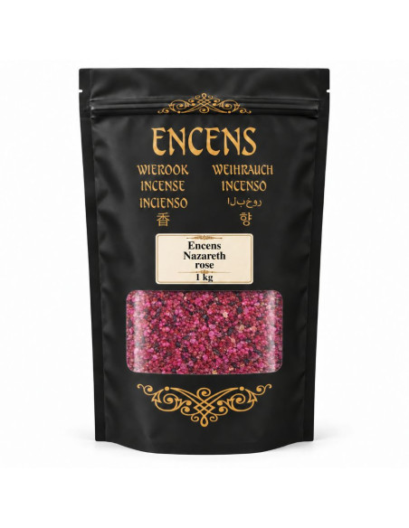 Nazareth Rose Incense 1 kg – Scented Frankincense Resin