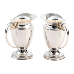 Silver-Plated Cruets 9 cm | Religieux Saint-Christophe