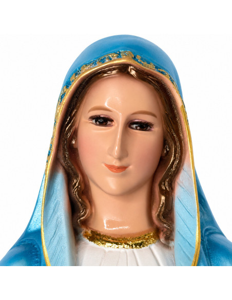 Fatimabeeld 67 cm – Kunsthars en glazen ogen
