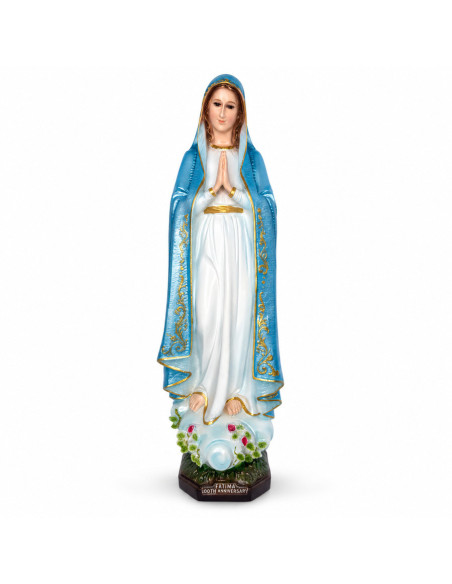 Fatimabeeld 67 cm – Kunsthars en glazen ogen