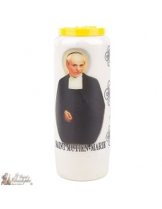 Novena Candle to Saint Mutien-Mary - French Prayer