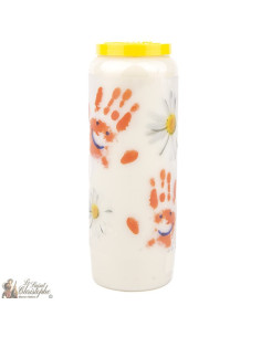 Bougie Neuvaine  pour les parents séparés - prière néerlandais