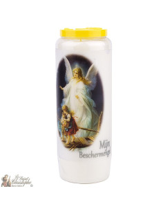 Bougie Neuvaine à mon Ange gardien - prière néerlandais