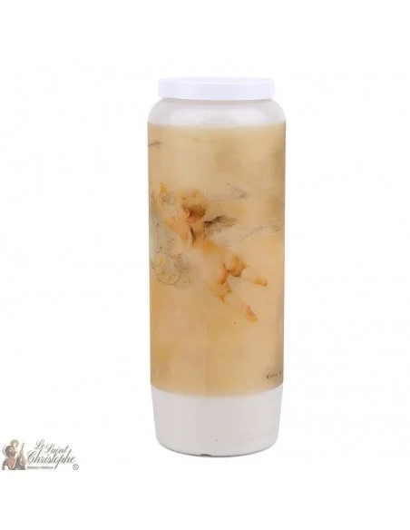 Bougie décorative image ange