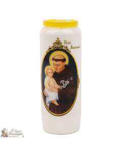 Bougie Neuvaine de  saint antoine - prière néerlandais