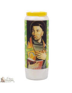Bougie Neuvaine  à Saint Bonaventure - prière français