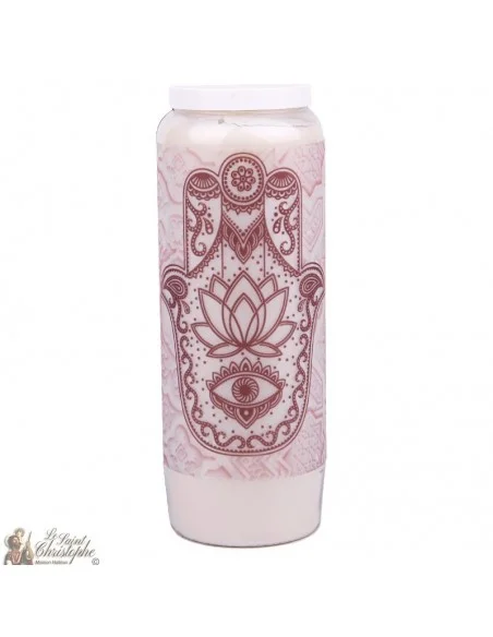 Bougie décorative la main de Fatma