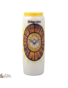 Bougie Neuvaine au Saint Esprit- prière allemand