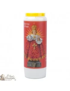 Bougie Neuvaine au Petit Jésus de Prague -2- prière Français