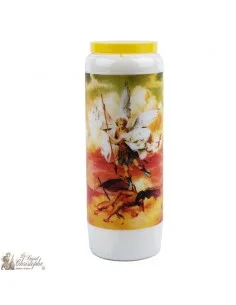 Bougie Neuvaine  à Saint Michel - prière Anglais