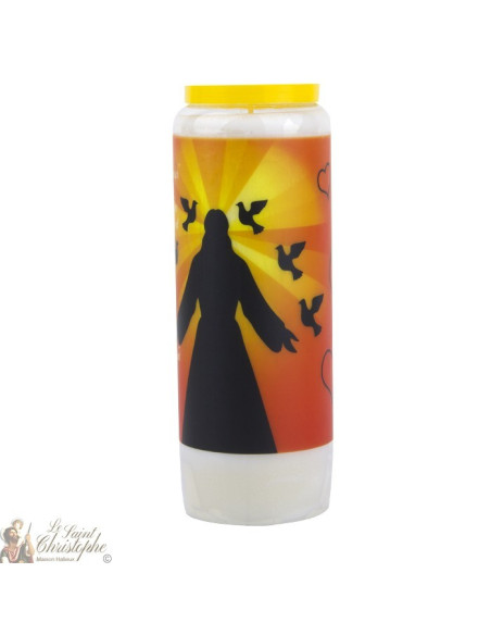 Bougie Neuvaine  prière à Dieu - prière allemand -2