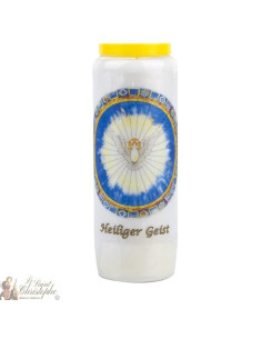 Bougie Neuvaine au Saint Esprit - prière allemand - 2