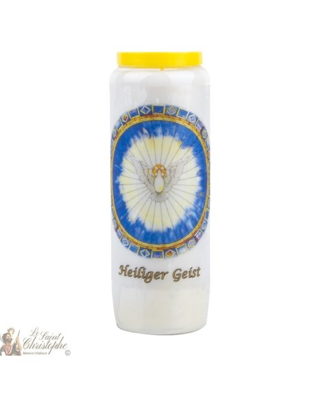 Bougie Neuvaine au Saint Esprit - prière allemand - 2
