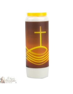 Bougie Neuvaine  Votre volonté - prière allemand