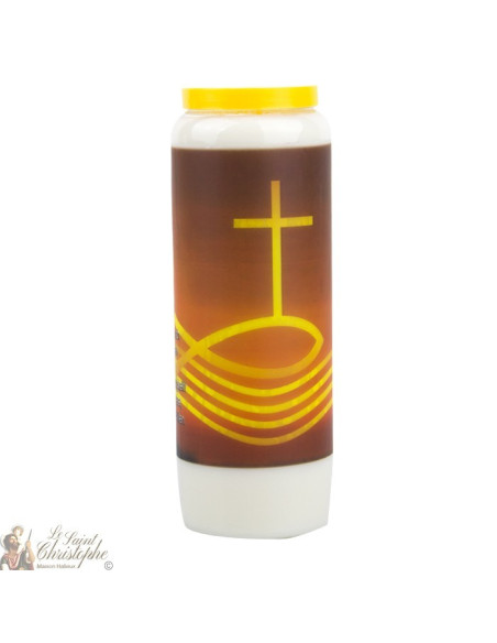 Bougie Neuvaine  Votre volonté - prière allemand