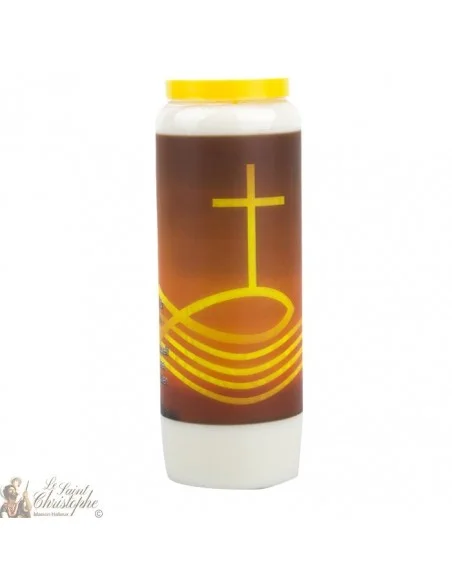 Bougie Neuvaine  Votre volonté - prière allemand