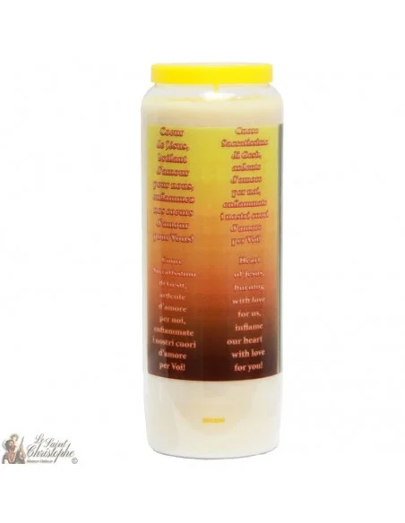 NoveenKaars  aan het Heilig Hart van Jezus