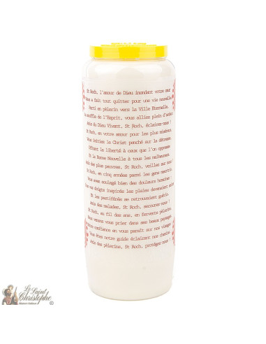 Novena Candle to Saint Roch