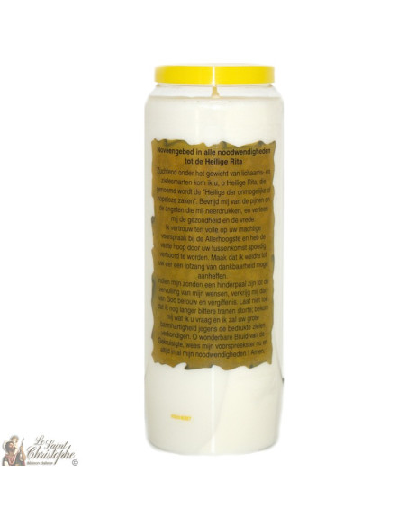 Vela de novena a Santa Rita