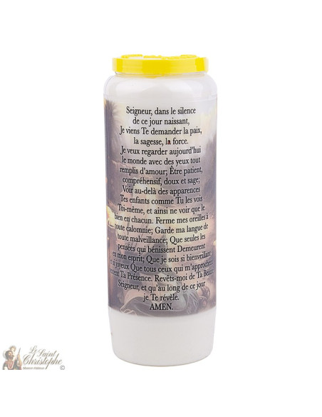 Candela della novena a Gesù - Pozzetto 1