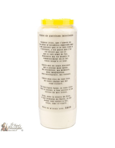 Bougie Neuvaine à Notre Dame de la Délivrance - prière Français