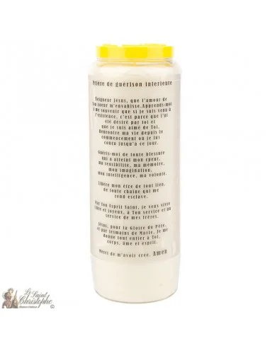 Bougie Neuvaine à Notre Dame de la Délivrance - prière Français