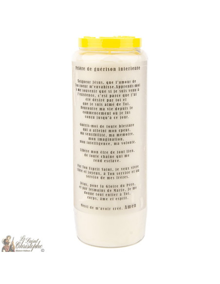 Bougie Neuvaine à Notre Dame de la Délivrance - prière Français