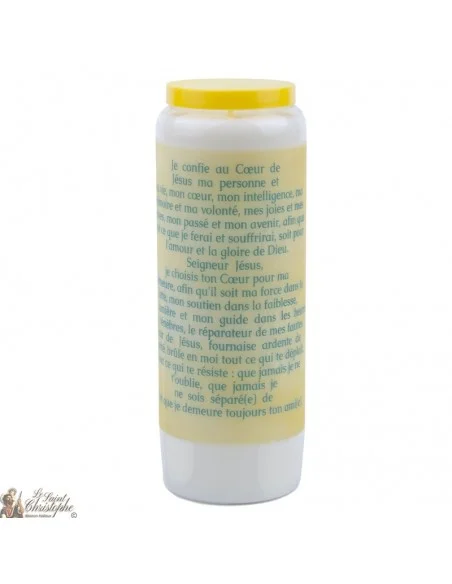 Noveenkaars in het heilige hart van Jezus