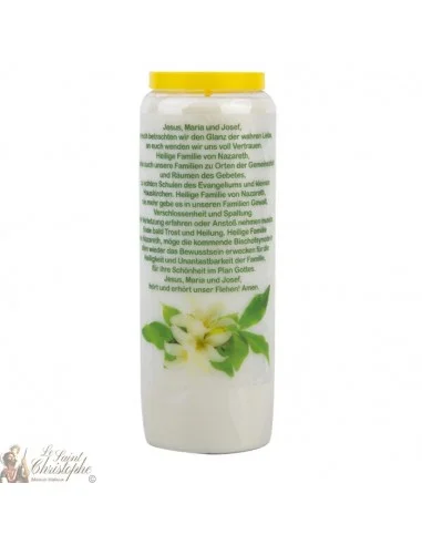 Bougie Neuvaine à la Sainte Famille - prière allemand - 2