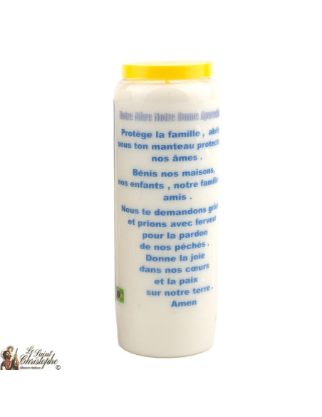 Bougie Neuvaine à Notre-Dame  Aparecida prière Français