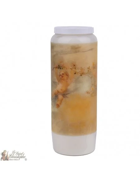 Bougie décorative image ange