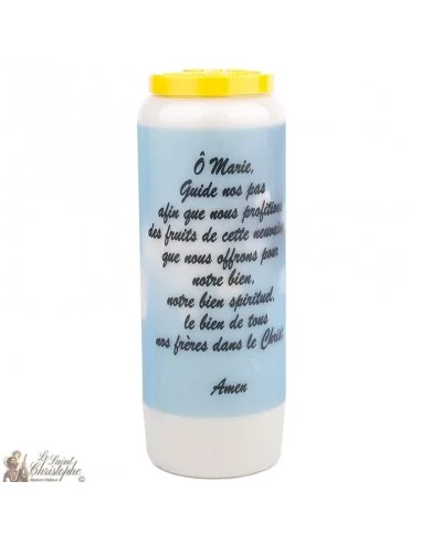 Novene-Kerze zur Jungfrau Maria Modell 4