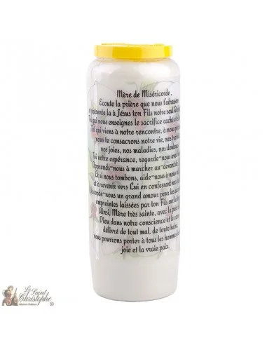 Bougie Neuvaine  à Pellevoisin - prière  français