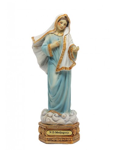 Statue Notre Dame de Medjugorge - 15 cm