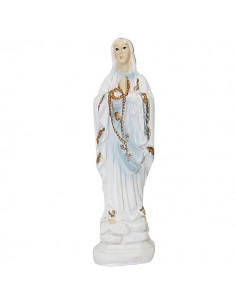 Estatua de la Virgen de Lourdes - 10 cm