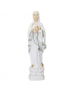 Estatua de la Virgen de Lourdes - 15 cm