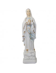 Estatua de la Virgen de Lourdes - 20 cm