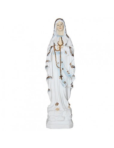 Madonna di Lourdes 40 cm statua in resina
