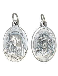 Médaille ECCE HOMO avec Vierge Marie