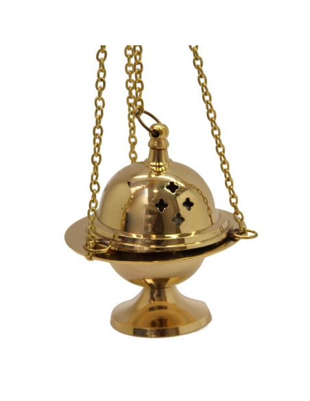 Incensario de cobre suspendido