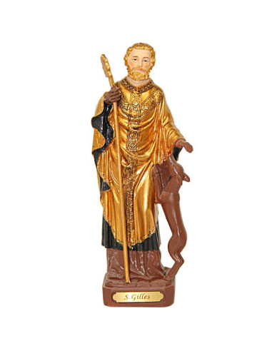 Statua di Santo Gilles - 15 cm