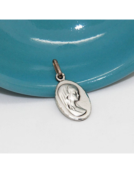 Virgin Mary Medal - 925 Sterling Silver