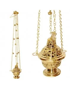 Incense burner in copper bells