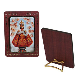 Bild Prager Jesuskind zum Aufstellen – MDF, 6 × 8 cm