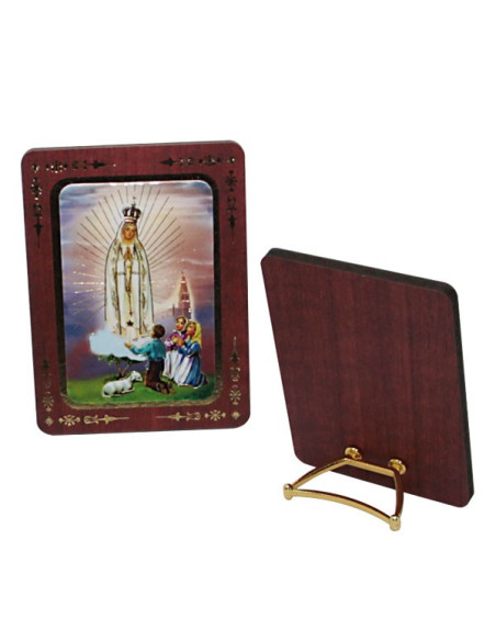 Wooden frame of Our Lady of Fatima