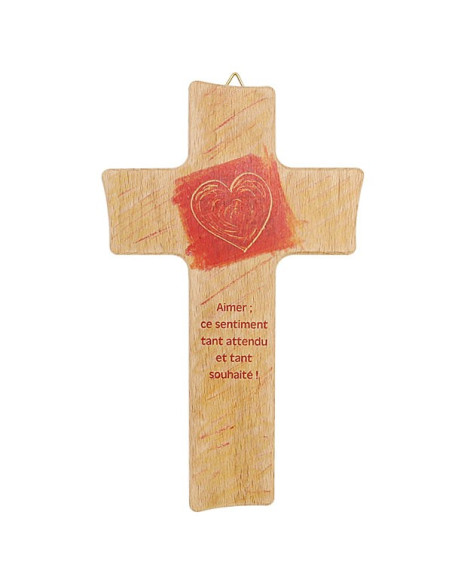 Holzkreuz für Zuhause, Familie, Paare, Hochzeit