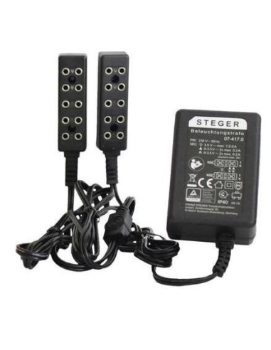 Trasformatore 3.5 v 1 lampeggiante -1 Luce fisso