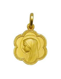 Medaglia d'oro della Vergine Maria di Lourdes