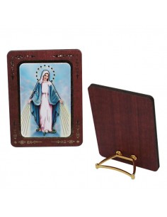Wooden frame of the Miraculous Virgin