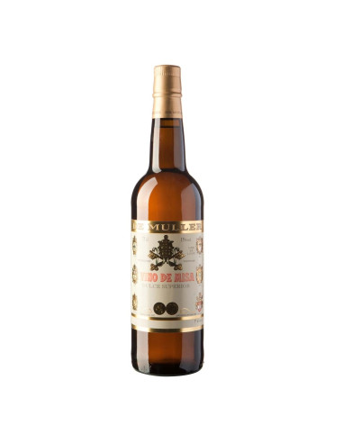Vino de misa blanco dulce De Muller – 75 cl, 15,5 % vol